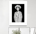 Elaine by Sofia Bonati on GIANT ART - black men and women