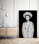 Elaine by Sofia Bonati on GIANT ART - black men and women