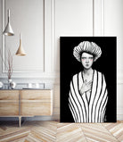 Elaine by Sofia Bonati on GIANT ART - black men and women