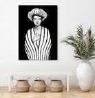 Elaine by Sofia Bonati on GIANT ART - black men and women