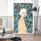 Emilia by Sofia Bonati on GIANT ART - green men and women