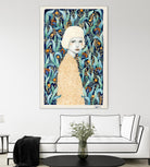 Emilia by Sofia Bonati on GIANT ART - green men and women