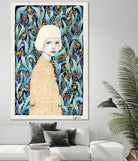 Emilia by Sofia Bonati on GIANT ART - green men and women