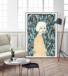 Emilia by Sofia Bonati on GIANT ART - green men and women