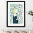 Helena by Sofia Bonati on GIANT ART - yellow men and women