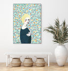 Helena by Sofia Bonati on GIANT ART - yellow men and women