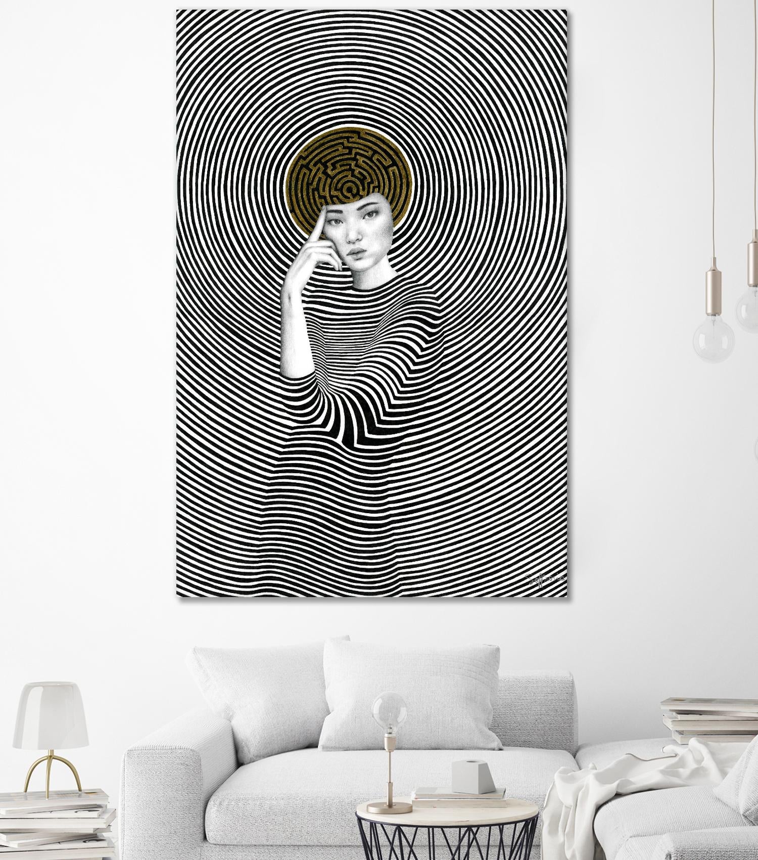 Ottavia by Sofia Bonati on GIANT ART - black men and women