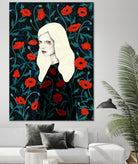 Poppy by Sofia Bonati on GIANT ART - red men and women