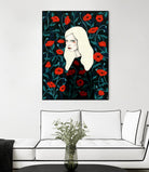Poppy by Sofia Bonati on GIANT ART - red men and women