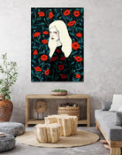 Poppy by Sofia Bonati on GIANT ART - red men and women