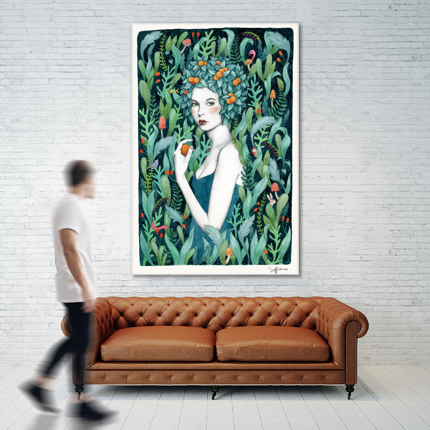 Selva by Sofia Bonati on GIANT ART - white men and women