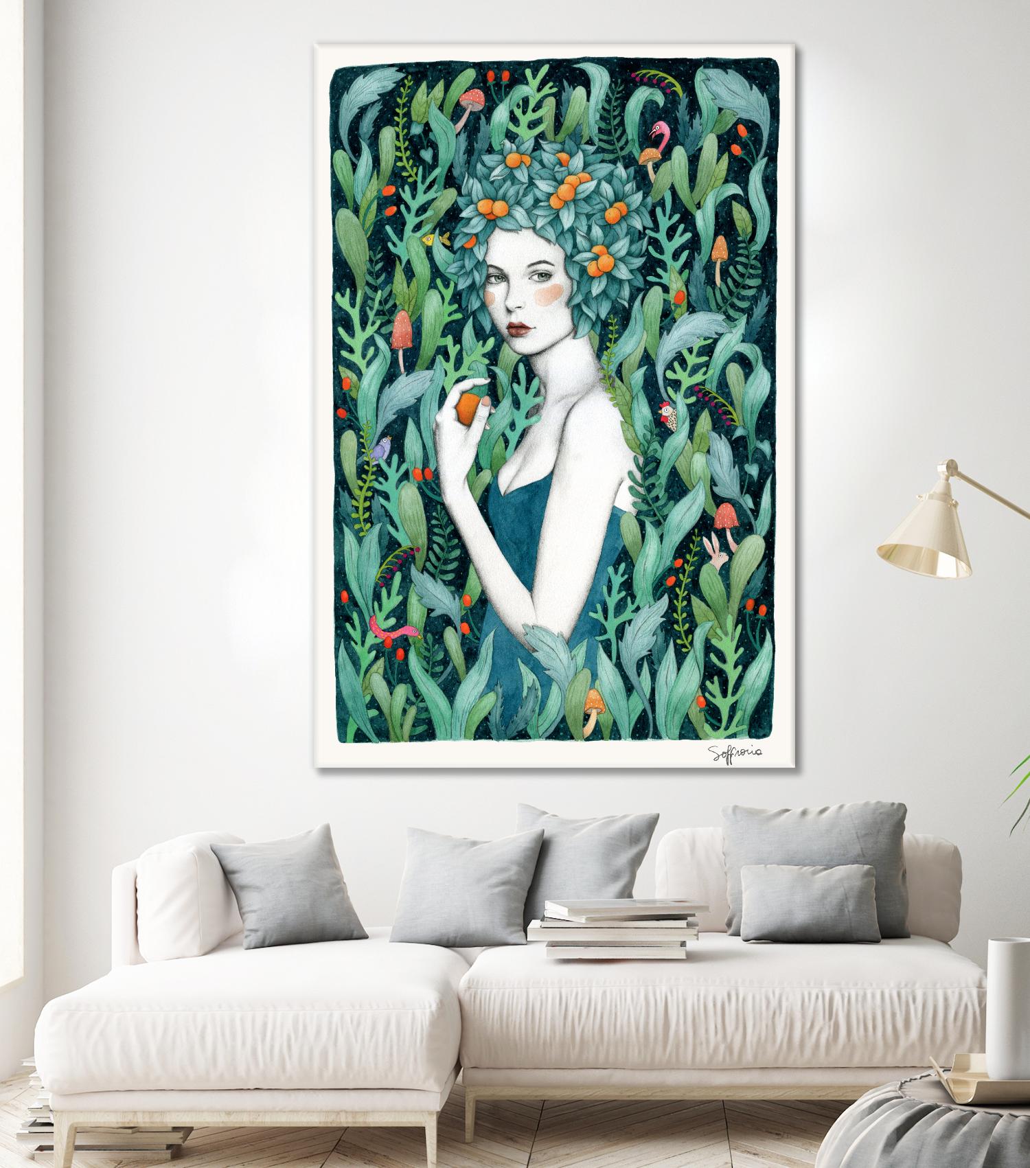 Selva by Sofia Bonati on GIANT ART - white men and women