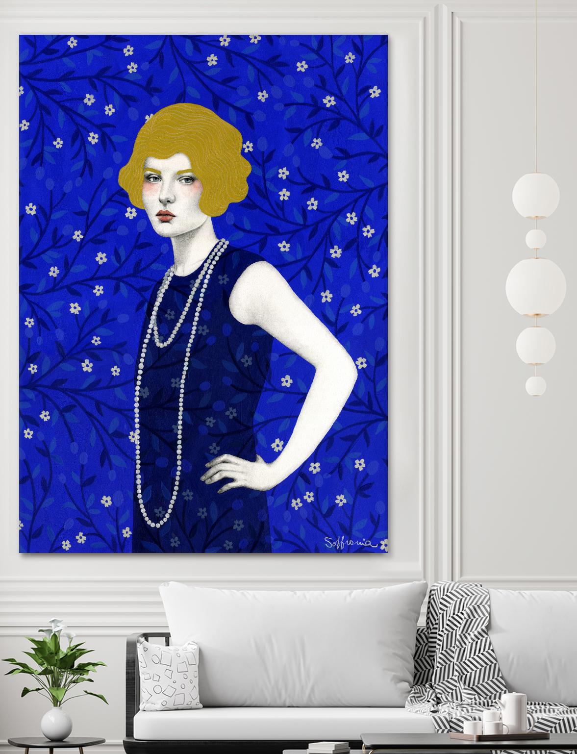 Zelda by Sofia Bonati on GIANT ART - yellow men and women