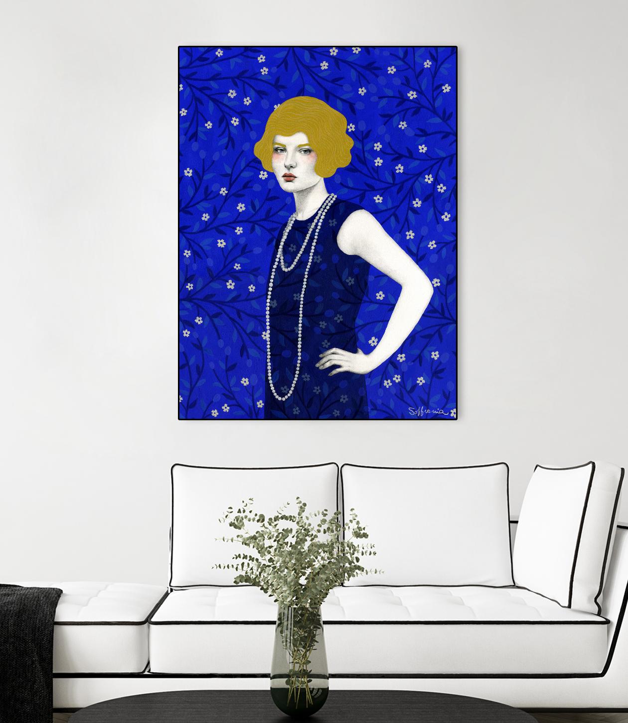 Zelda by Sofia Bonati on GIANT ART - yellow men and women