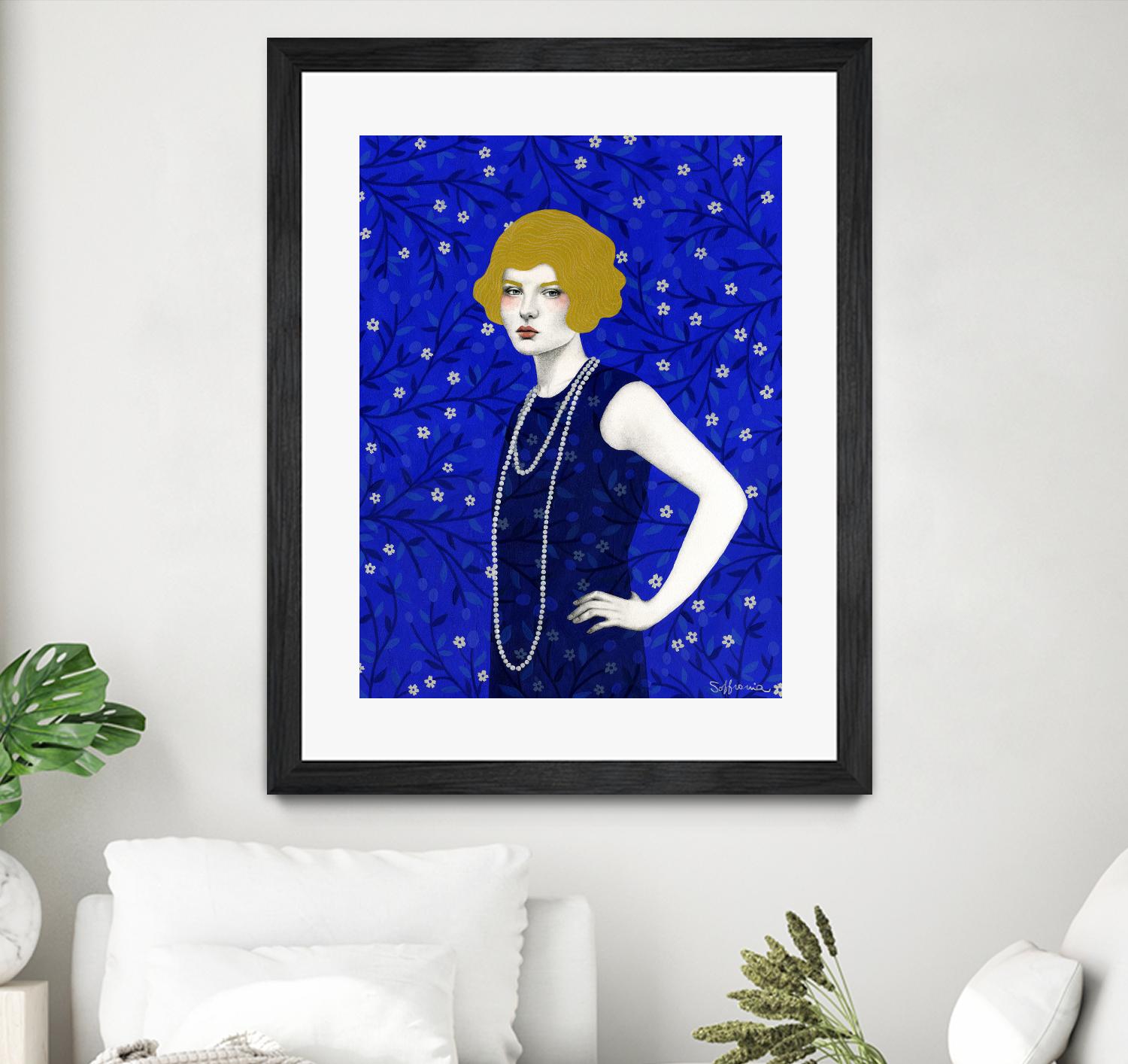 Zelda by Sofia Bonati on GIANT ART - yellow men and women