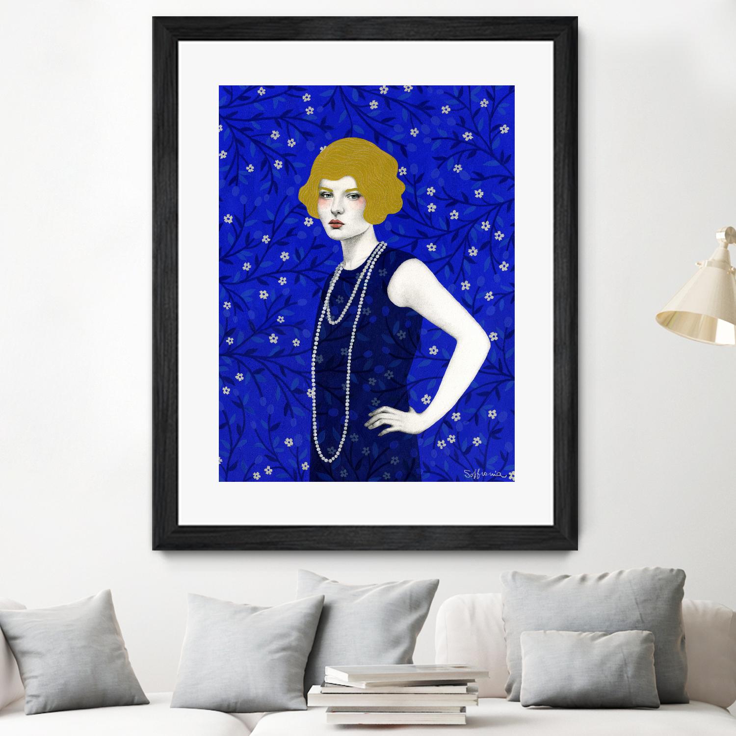 Zelda by Sofia Bonati on GIANT ART - yellow men and women