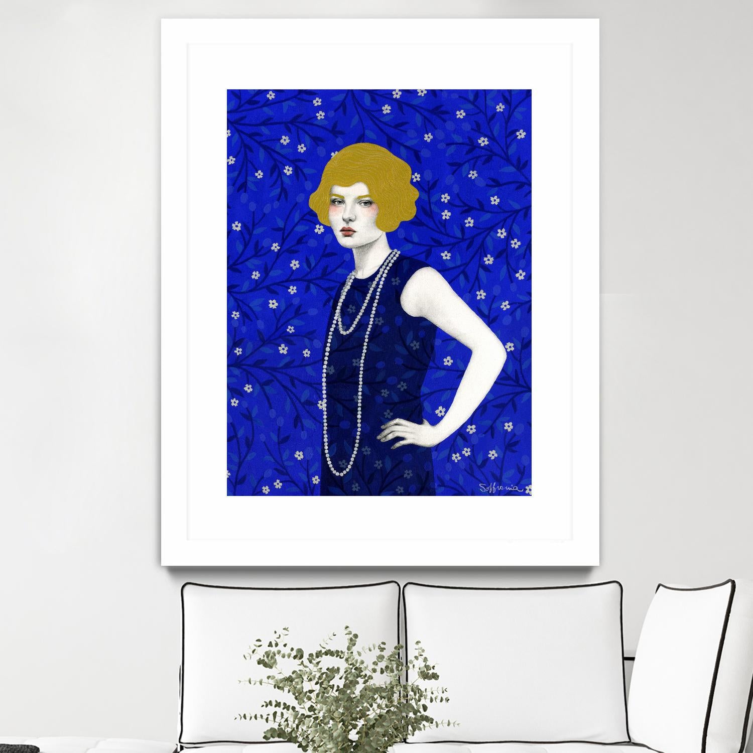 Zelda by Sofia Bonati on GIANT ART - yellow men and women