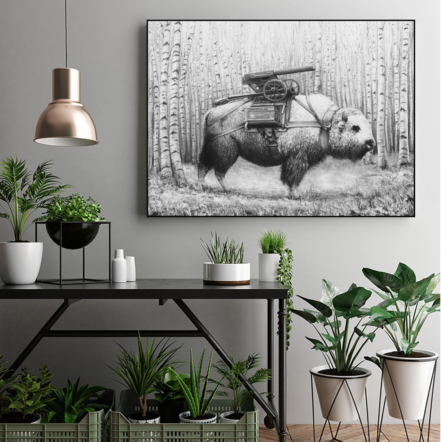 Rakuhnz by Ruben Carrasco on GIANT ART - black animals