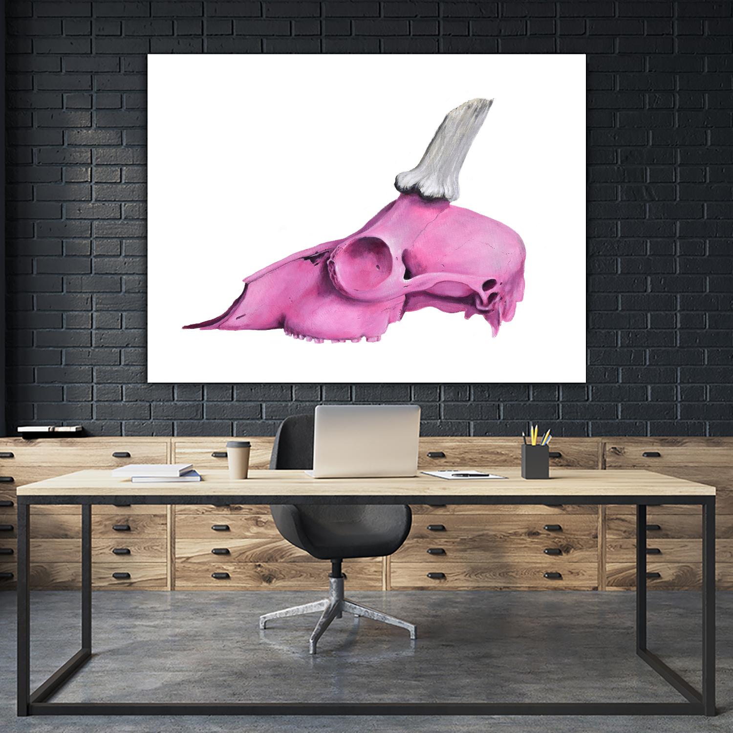 Pink Never Dies by Ruben Carrasco on GIANT ART - pink contemporary