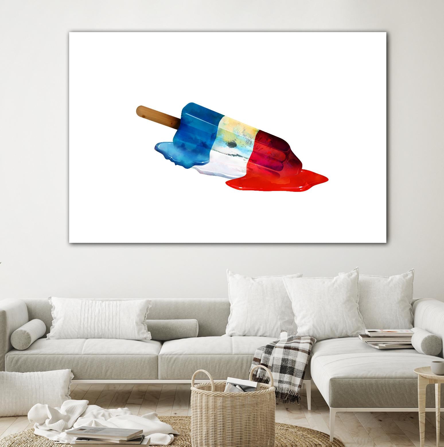 Pop Life by Alex Cherry on GIANT ART - red contemporary