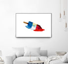 Pop Life by Alex Cherry on GIANT ART - red contemporary