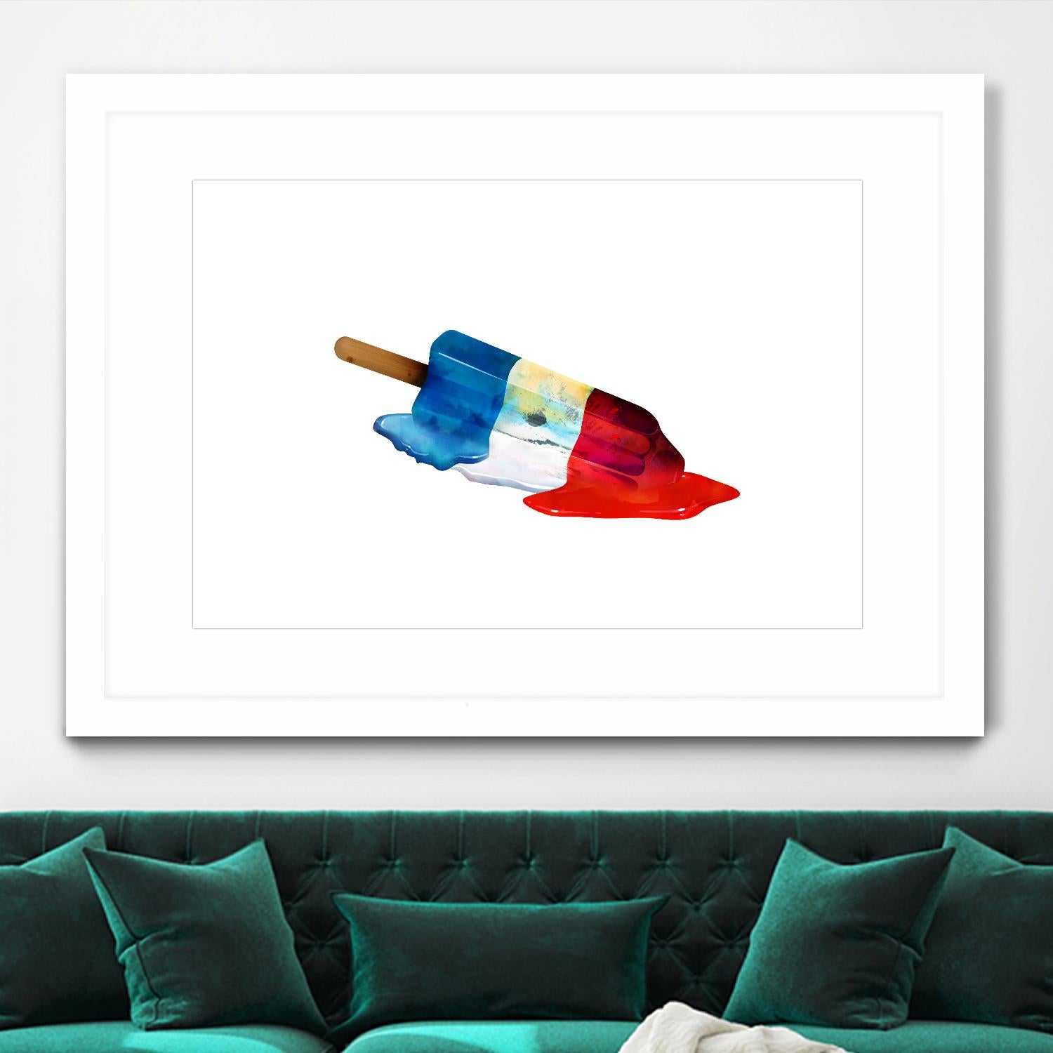 Pop Life by Alex Cherry on GIANT ART - red contemporary