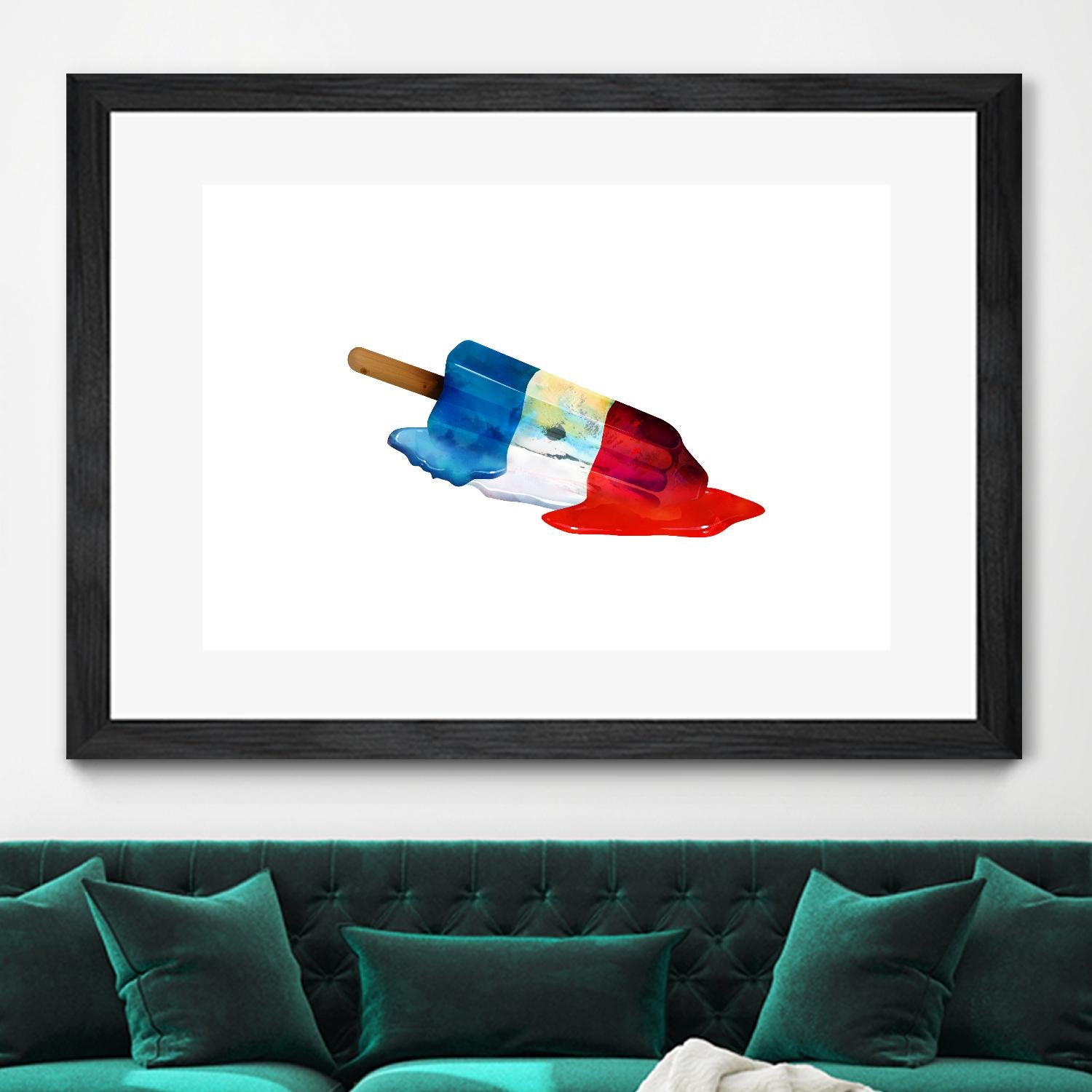 Pop Life by Alex Cherry on GIANT ART - red contemporary