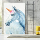 Unique Horn by Alex Cherry on GIANT ART - white animals