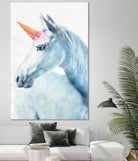 Unique Horn by Alex Cherry on GIANT ART - white animals