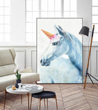 Unique Horn by Alex Cherry on GIANT ART - white animals