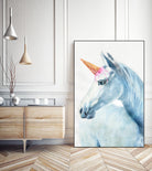 Unique Horn by Alex Cherry on GIANT ART - white animals