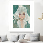 Milkfall by Camilla D'Errico on GIANT ART - green contemporary