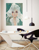 Milkfall by Camilla D'Errico on GIANT ART - green contemporary