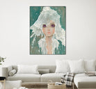 Milkfall by Camilla D'Errico on GIANT ART - green contemporary