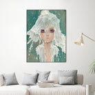 Milkfall by Camilla D'Errico on GIANT ART - green contemporary