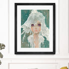 Milkfall by Camilla D'Errico on GIANT ART - green contemporary