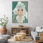 Milkfall by Camilla D'Errico on GIANT ART - green contemporary