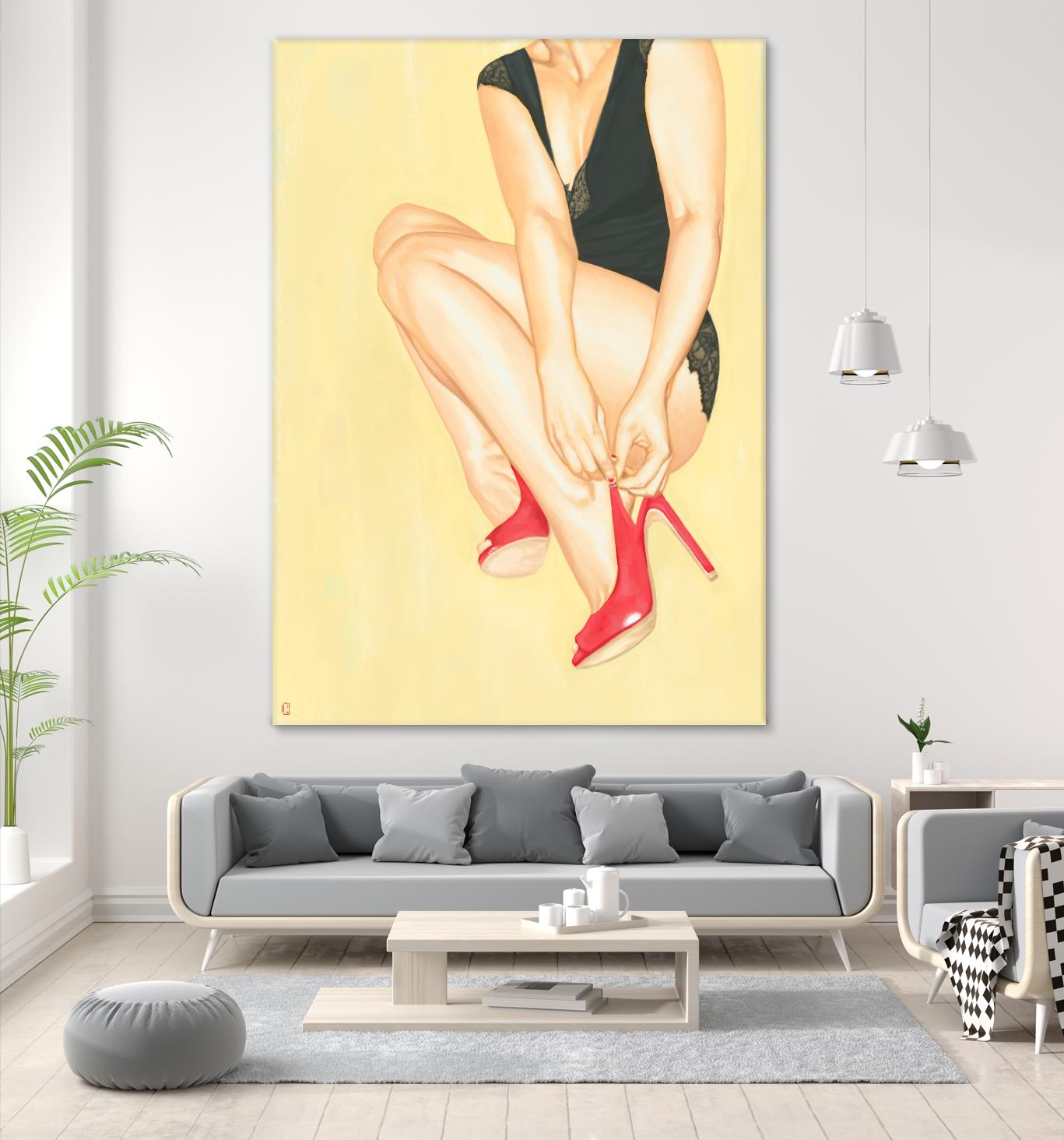 Dorothy by Alexander Grahovsky on GIANT ART - beige men and women