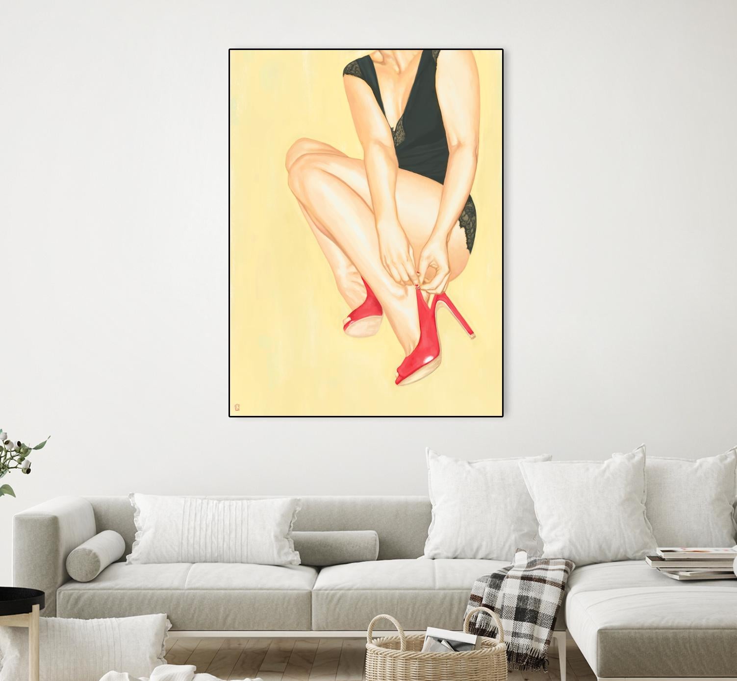 Dorothy by Alexander Grahovsky on GIANT ART - beige men and women