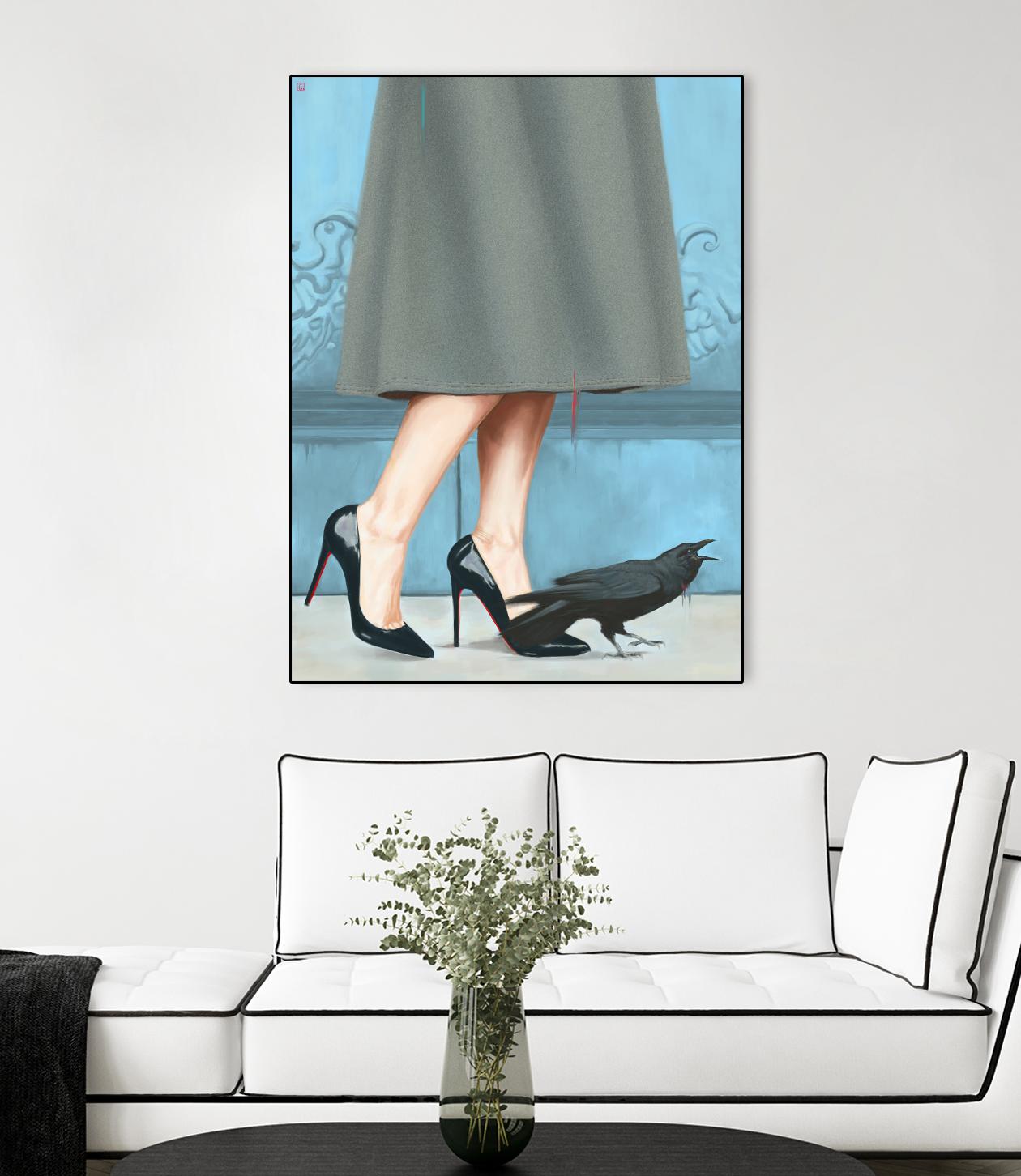 Here Comes The Queen by Alexander Grahovsky on GIANT ART - grey men and women