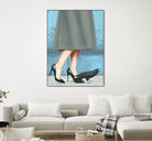 Here Comes The Queen by Alexander Grahovsky on GIANT ART - grey men and women