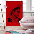 James Dean by Arassay Hilario on GIANT ART - red digital james dean