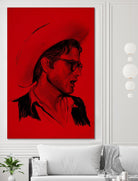James Dean by Arassay Hilario on GIANT ART - red digital james dean