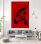 James Dean by Arassay Hilario on GIANT ART - red digital james dean
