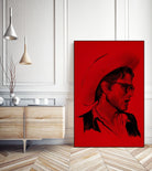 James Dean by Arassay Hilario on GIANT ART - red digital james dean
