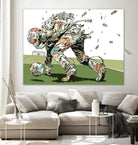 Dog Fights OCC by HR-FM on GIANT ART - white contemporary