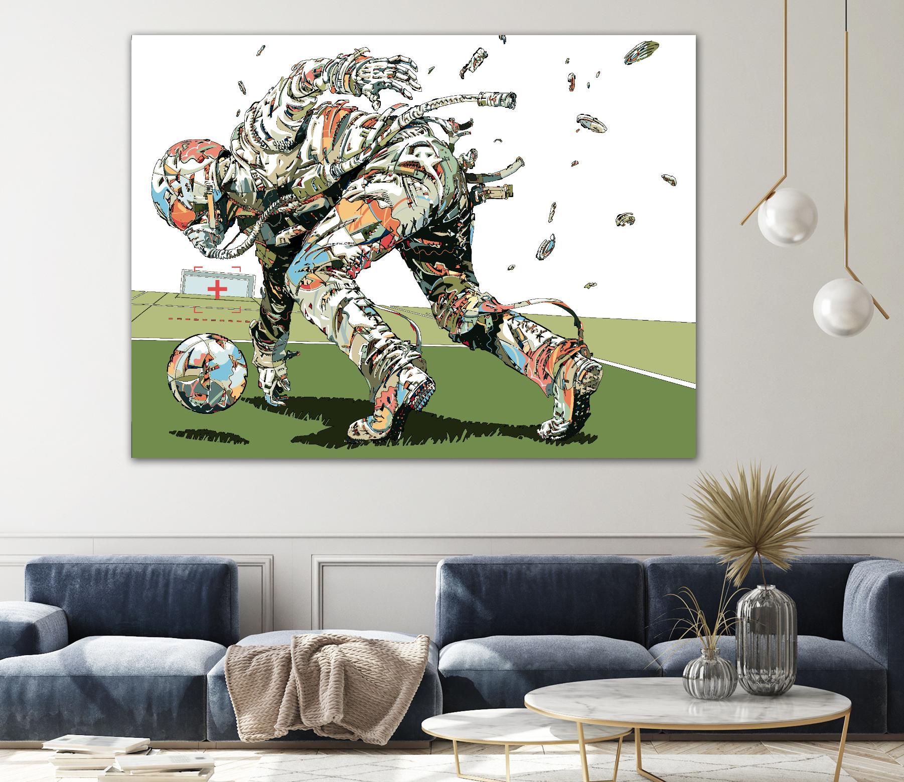 Dog Fights OCC by HR-FM on GIANT ART - white contemporary