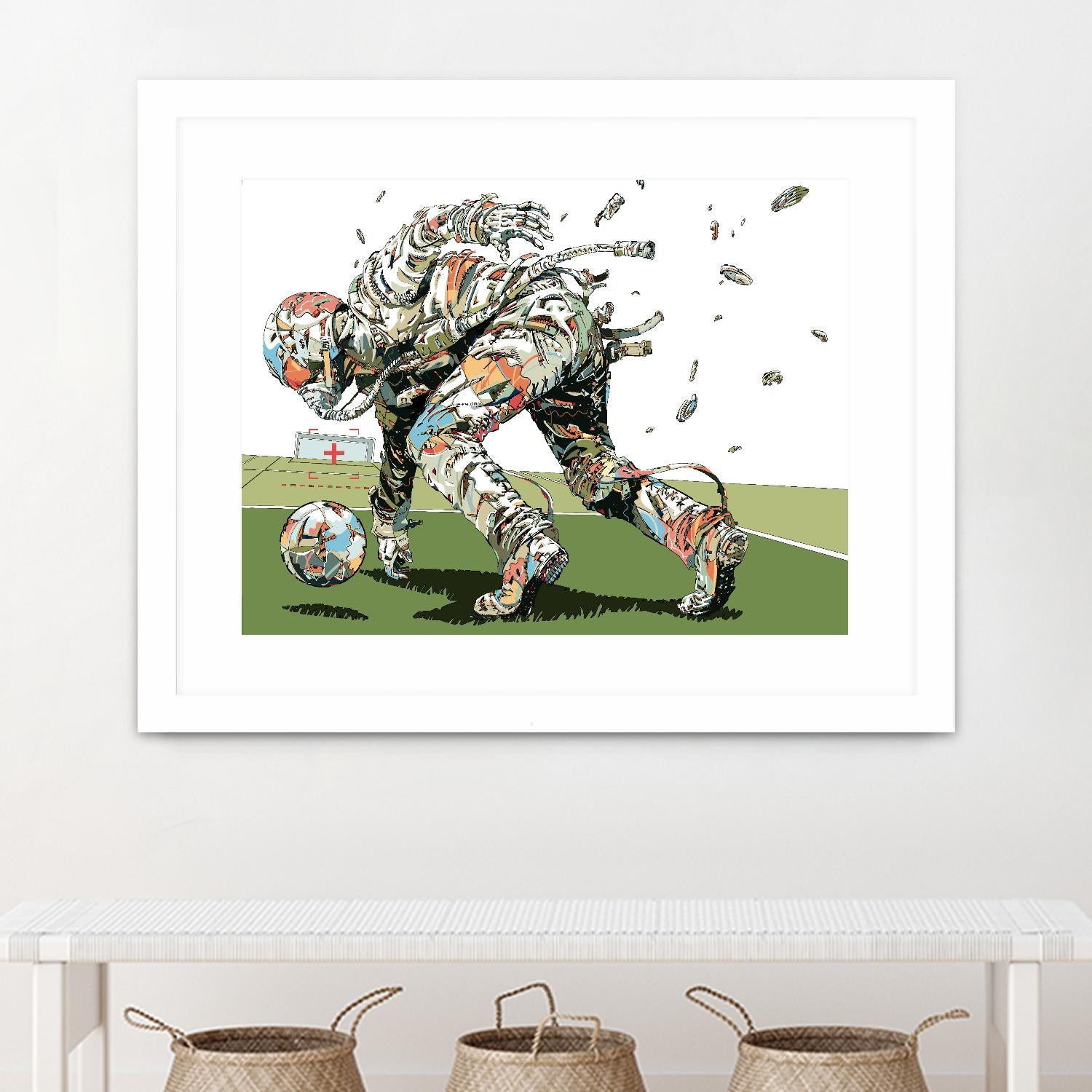 Dog Fights OCC by HR-FM on GIANT ART - white contemporary