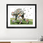 Dog Fights OCC by HR-FM on GIANT ART - white contemporary