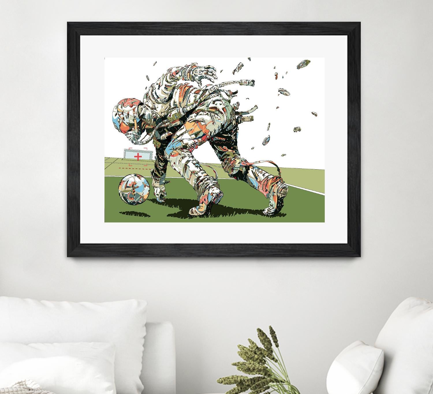 Dog Fights OCC by HR-FM on GIANT ART - white contemporary